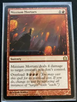 NM x1 MTG Mizzium Mortars Return to Ravnica 101/274 Regular Rare - Image 1