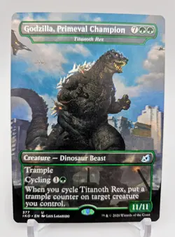 Godzilla Primeval Champion 377 Titanoth Rex Ikoria: Lair of Behemoths Regular - Image 1