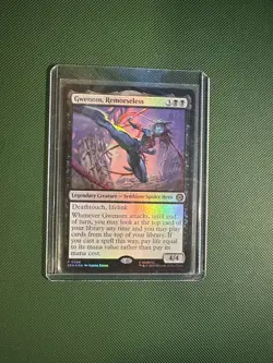 Gwenom Remorseless P 0286 - Marvel Spider-Man - FOIL Showcase Promo - MTG - Image 1
