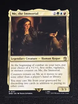 MTG Universes Beyond: Doctor Who Me, the Immortal 0147 NM Rare - Image 1