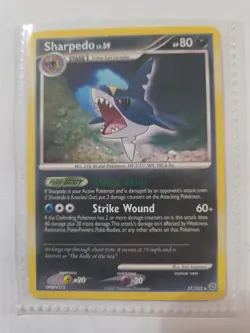 Misty's Favor Full Art Holo Trainer Pokemon Card & 2007 Sharpedo Cards Lot/duo - Image 3