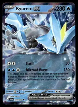 2025 Scarlet & Violet Series - Black Bolt Kyurem ex Double Rare #28 - Image 1