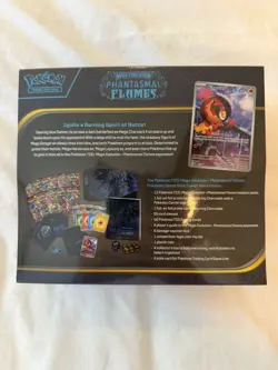 Phantasmal Flames Pokemon Center Exclusive ETB Elite Trainer Box Factory Sealed - Image 4