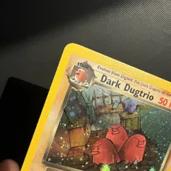 Dark Dugtrio 6/82 Team Rocket Holo Rare English Unlimited Pokemon TCG WOTC - Image 5