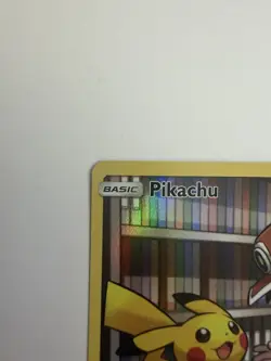 Pikachu Secret Rare Full Art Holo NM 241/236 - Pokemon TCG Cosmic Eclipse - Image 2