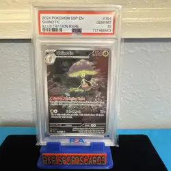 2024 Pokemon SSP EN #194 Shiinotic Illustration Rare PSA10 GEM MT - Image 1