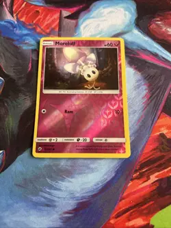 Morelull - 2017 Pokemon Burning Shadows - Reverse Holo #97/147 -LP - Image 2