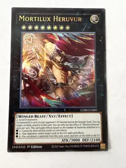 Yugioh - Mortilux Heruvur - Ultra - 1st - CORI-EN089 - NM - Image 1