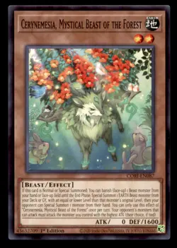 Cerynemesia, Mystical Beast of the Forest Common Chaos Origins CORI-EN087 - Image 1