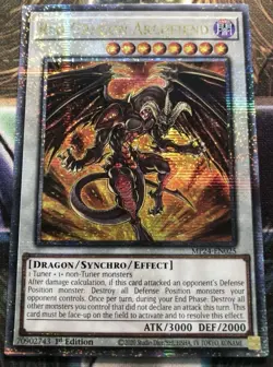 *** RED DRAGON ARCHFIEND *** QUARTER CENTURY SECRET RARE MP24-EN025 YUGIOH! - Image 1