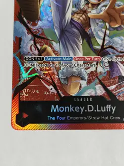 One Piece TCG Leader Monkey.D.Luffy [ST21-001] Foil Red English - Image 5