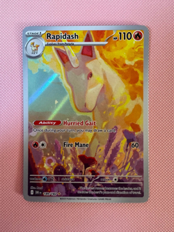 Rapidash Illustration 189/182 Destined Rivals Series NM Condition - Image 1
