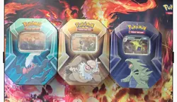 Pokemon TCG Slaking,Tyranitar & Darkrai Lot Of 3 New Sealed Collectors Tins - Image 1