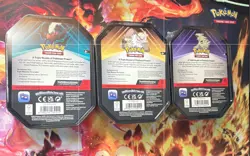 Pokemon TCG Slaking,Tyranitar & Darkrai Lot Of 3 New Sealed Collectors Tins - Image 2