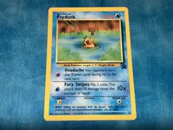 Pokemon Card WOTC Wizards Black Star Promo 1999-2000 #20 Psyduck #20 NM - MINT - Image 1