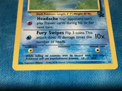 Pokemon Card WOTC Wizards Black Star Promo 1999-2000 #20 Psyduck #20 NM - MINT - Image 5