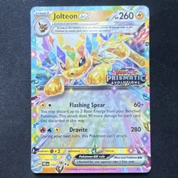 The Pokemon Company Jolteon ex 030/131 Prismatic Evolutions Stamp EN 260HP - Image 1