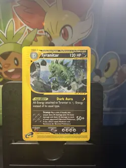 Pokemon TCG Tyranitar 66/165 Expedition 2002 Rare Regular Stage 2 120 HP ENG - Image 3