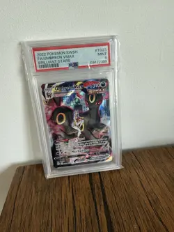 POKEMON UMBREON VMAX TG23 PSA 9 FULL ART BRILLIANT STARS 2022 - Image 1