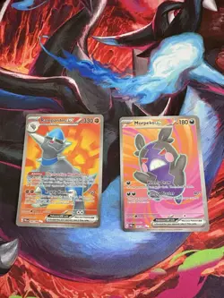 Pokemon TCG Pitch Black Full Art Card Bundle X2 Near Mint Condition - Image 1