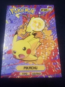 Pokemon 2024 Card Tops Pokedex Database Set Pikachu 025 Peru US Seller - Image 1
