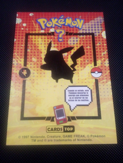 Pokemon 2024 Card Tops Pokedex Database Set Pikachu 025 Peru US Seller - Image 2
