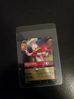 Disney Lorcana Donald Duck Pie Slinger 05-2/DIS EPCOT Promo Foil Card - Image 1