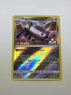 Pokemon League Promo Reverse Holo 83/156 Magnezone 1st Place Stamp NM/M - Image 1