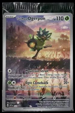 SV: Scarlet & Violet Promo Cards #123 Teal Mask Ogerpon - Image 1