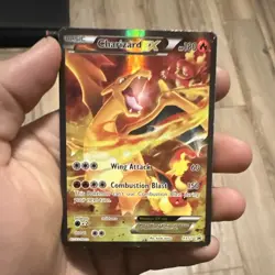 Pokemon TCG Charizard EX XY121 XY Promo Holo English 180 HP Card - Image 1