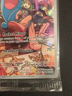 Team Rocket's Wobbuffet 203 Sv: Scarlet & Violet Sealed Promo Pokemon Card - Image 4