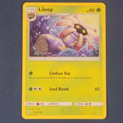 Lileep 10/236 - Cosmic Eclipse - Uncommon Pokemon Card - NM - Image 1