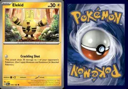 ELEKID 059/182 Pokemon Card Paradox Rift Near Mint - Image 3