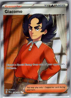 Giacomo 138/131 SV: Prismatic Evolutions - Pokemon Card - NM - Image 1