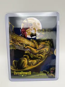 OverPower Card Game Origins 2025 Invincible Promo Card Sdcc Rare - Image 2