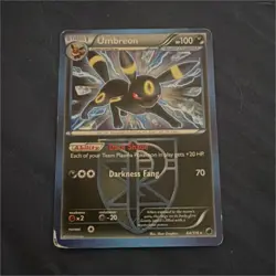 Pokemon Umbreon Plasma Freeze Team Plasma Rare Card 64/116 English 2013 - Image 1