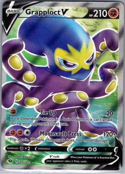 Grapploct V (Full Art) 072/073 Champion's Path - Pokemon Card - NM - Image 1