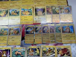Pokemon Pikachu 59 Card Lot – Pichu, Raichu, Base/Neo/EX/XY, FA UR + Free Items - Image 5