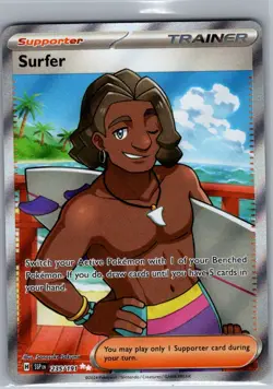 Surfer 235/191 SV08: Surging Sparks - Pokemon Card - NM - Image 1