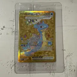 Pokemon - Lapras ex - 164 Sv: Scarlet & Violet Promo Cards Hyper Rare Sealed - Image 1