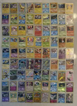 Pokemon Card Lot (81) Cards Moderately & Heavily Played Condition - Image 1