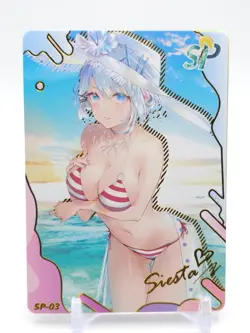 Genki Parade - Anime Waifu SP Trading Card - Siesta - Image 1