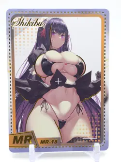 Genki Parade - Anime Waifu MR Trading Card - Shikibu - Image 1