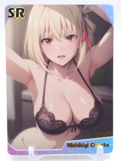 Genki Parade - Anime Waifu SR Trading Card - Nishikigi Chisato - Image 1
