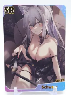 Genki Parade - Anime Waifu SR Trading Card - Schwarz - Image 1