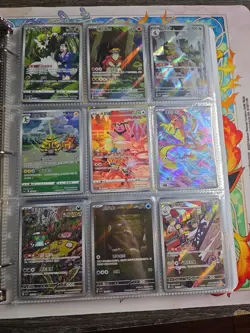 180 Pokemon Card Lot V VMAX EX Full Art Holo Rare AR SR Binder Collection - Image 3