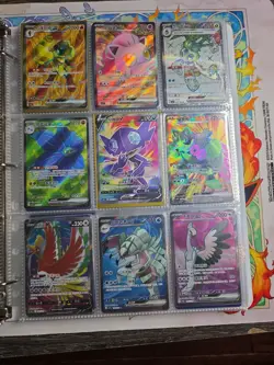 180 Pokemon Card Lot V VMAX EX Full Art Holo Rare AR SR Binder Collection - Image 5