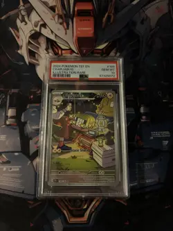 2024 POKEMON TEF EN-TEMPORAL FORCES ILLUSTRATION RARE #169 CHARJABUG PSA 10 - Image 1