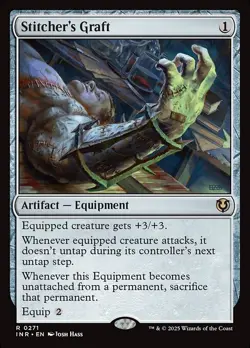 Stitcher's Graft Regular - Innistrad Remastered MTG-NM - Image 1