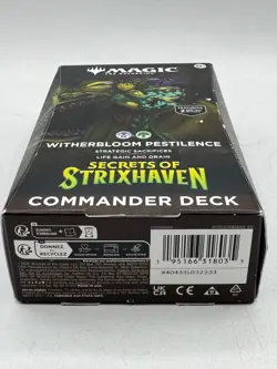 Magic: the Gathering Secrets of Strixhaven Commander Deck Witherbloom Pestilence - Image 4